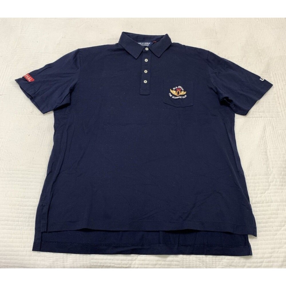 2012 US Open Olympic Club USGA Course Marshall Golf Shirt L Polo Ralph Lauren